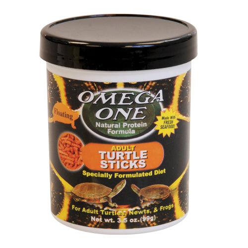 Omega One Turtle Sticks 99g (3.5oz) - Specifically Formulated Diet