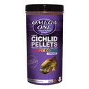 Omega One Cichlid Pellets 4mm - 255g (9oz) - Super Colour Sinking