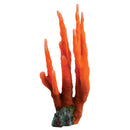 Orange Finger Coral- Aquarium Ornament - Saltwater Decoration