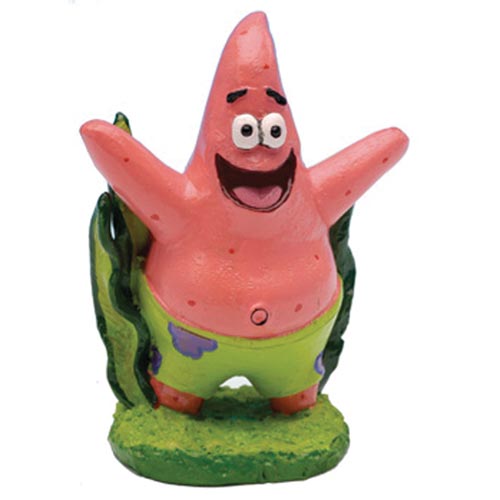 PENN-PLAX SPONGEBOB SQUAREPANTS PATRICK 3" AQUARIUM ORNAMENT