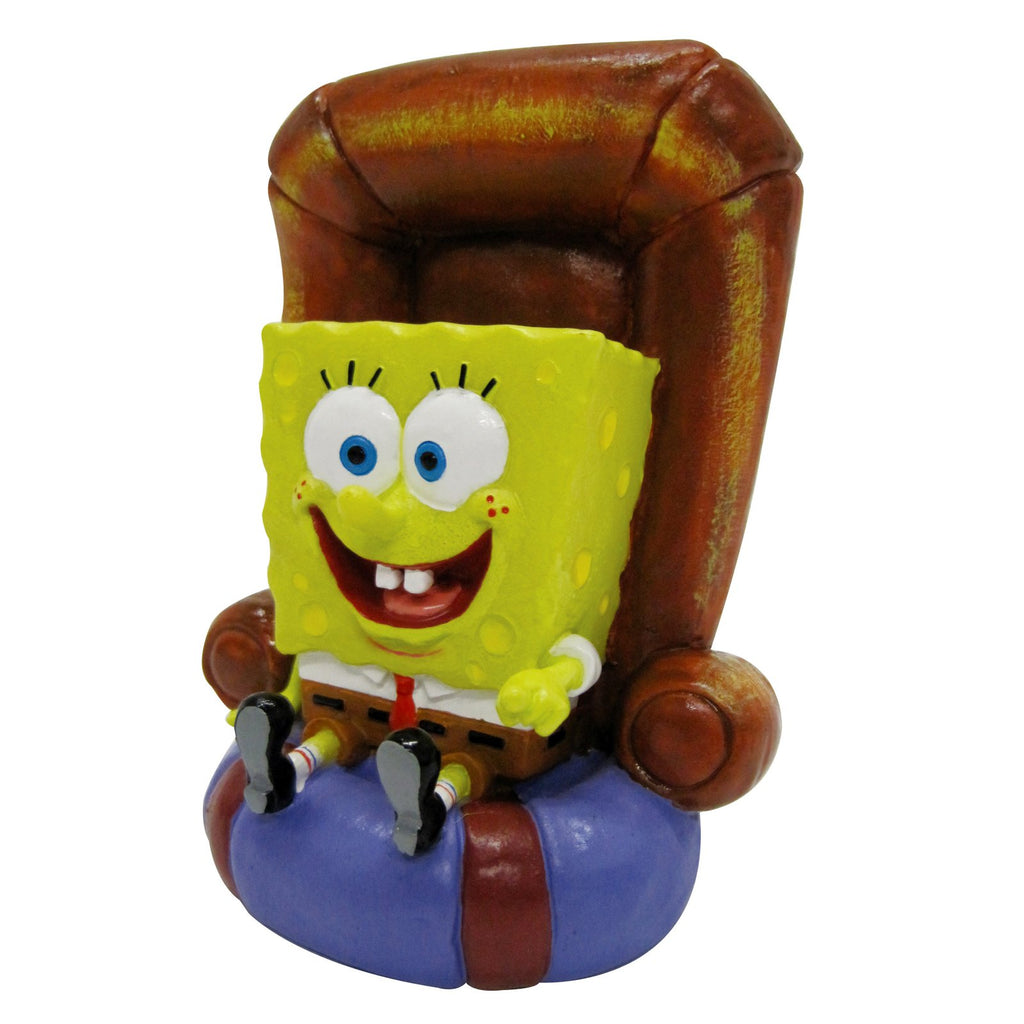 Spongeob Chair PENN-PLAX SPONGEBOB SQUAREPANTS SPONGEBOB IN CHAIR