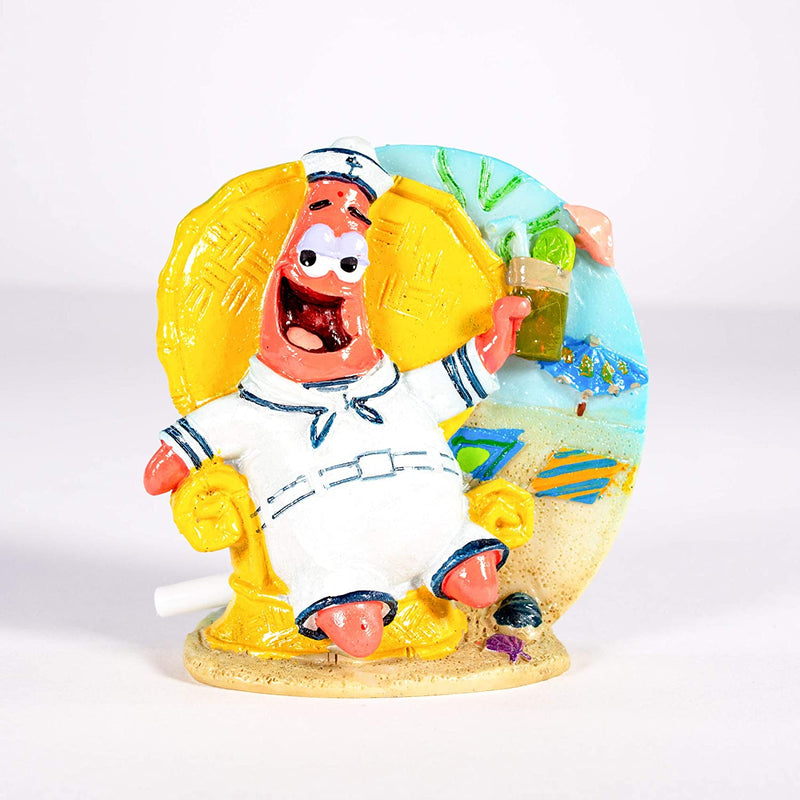 PENN-PLAX SPONGEBOB SQUAREPANTS AERATED DRINKING PATRICK 3" AQUARIUM ORNAMENT