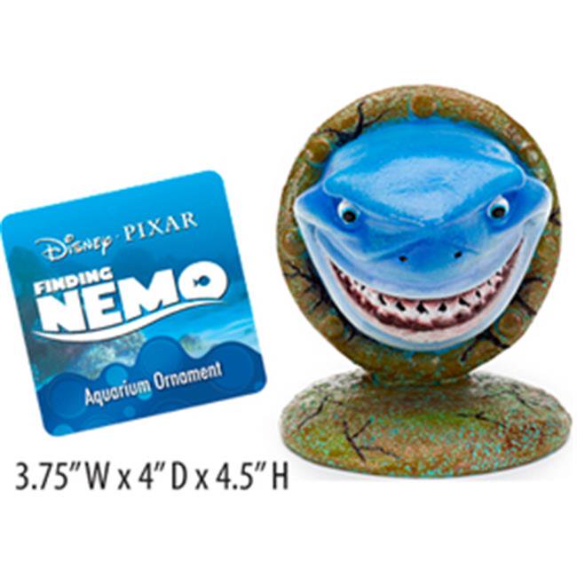 PENN-PLAX FINDING NEMO BRUCE 3.75" AQUARIUM ORNAMENT