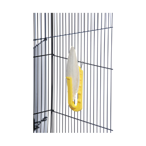 Prevue Hendryx Cuttlebone & Treat Holder For Birds – Yellow Model 1149