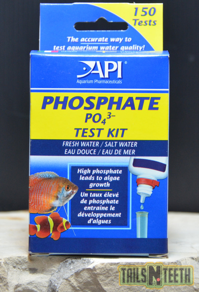 API Phosphate (PO4 3-) Test Kit - Lowering Phosphates Reduces Algae Growth