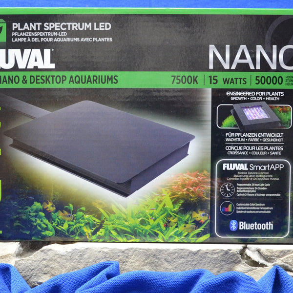 FLUVAL NANO PLANT LED 7500K 1000lm み*ど様 FLUVAL NANO PLANT LED