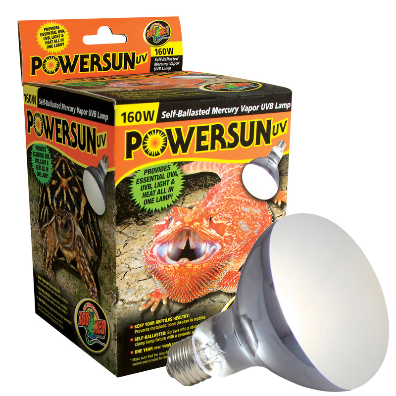 Zoo Med PowerSun UV Lamp - 160 W