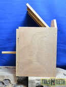 Prevue Hendryx Love Bird Nest Box - Plywood Made With Pet-Safe Non-Toxic Binders