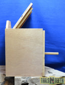 Prevue Hendryx Love Bird Nest Box - Plywood Made With Pet-Safe Non-Toxic Binders