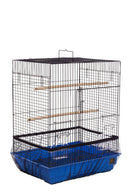 Living World Bird Seed Guard Catcher - Large - Sky Blue