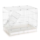 Prevue Hendryx Bird Travel Cage - White - 20" x 12.5" x 15.5"