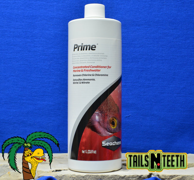 Seachem Prime 1L Concentrated Conditioner for Freshwater or Marine