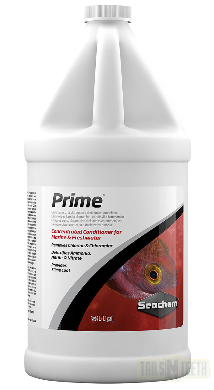 Seachem Prime 4L Concentrated Conditioner for Freshwater or Marine