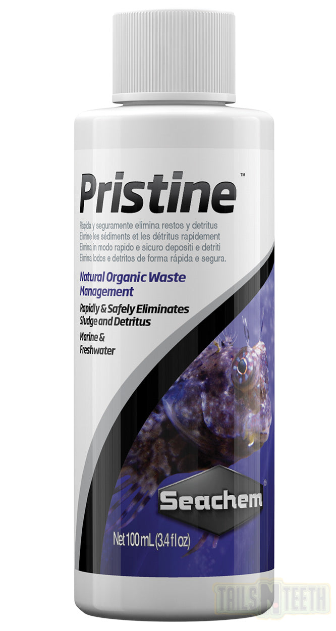 Seachem Pristine - Natural Organic Waste Management 100ml Bottle