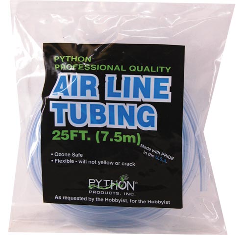 Python Products Air Line Tubing - 25ft - 3/16" Diameter