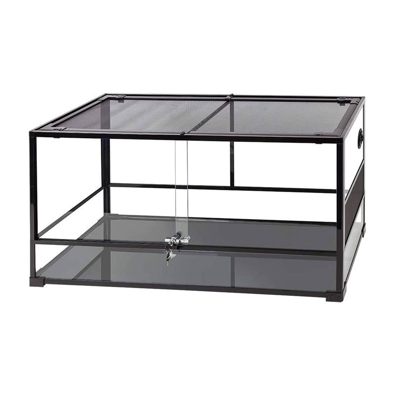 REPTILE TREASURES Knock-Down Terrarium - Sliding Door - 48" x 18" x 24" -The Perfect Home For A Variety Of Pets