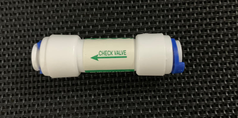 RO CHECK VALVE 1/4" TUBE