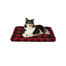 RUFF LOVE CRATE BED BOLSTER STYLE BUFFALO PLAID 23" X 16" DOG BED