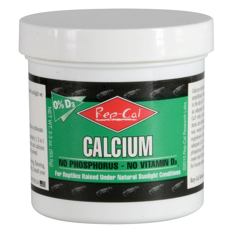 Rep-Cal Calcium without Vitamin D3 - 93.5g (3.3oz)