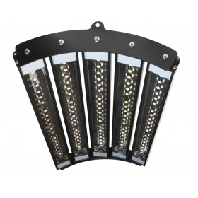 Reef Brite 5 Hole LED Bracket - Black