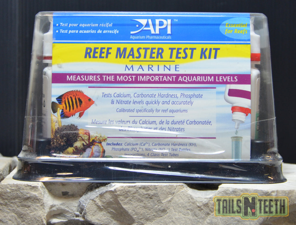 API Reef Master Test Kit - Calcium, Carbonate Hardness (KH), Phosphate