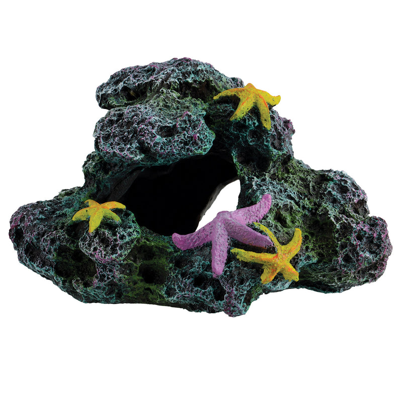 Reef Starfish Cave - Aquarium Ornament - Saltwater or Freshwater