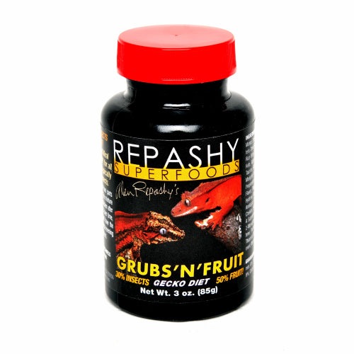 Repashy Superfoods - Grubs 'N' Fruit - 3 oz. - Gecko Diet - 30% Insects / 50% Fruit