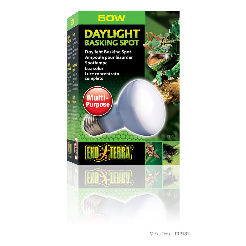 Exo Terra Daylight Basking Spot Lamp - R20 / 50 W - Broad-Spectrum Daylight Sot Lamp