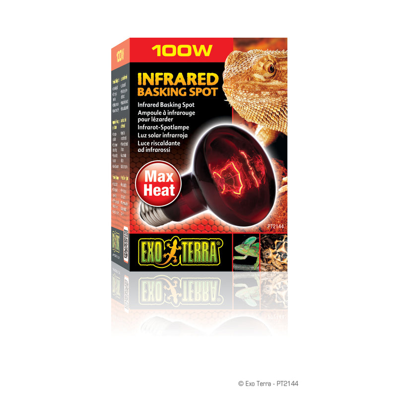 Exo Terra Infrared Basking Spot - R25 / 100W - Emits infrared heat waves