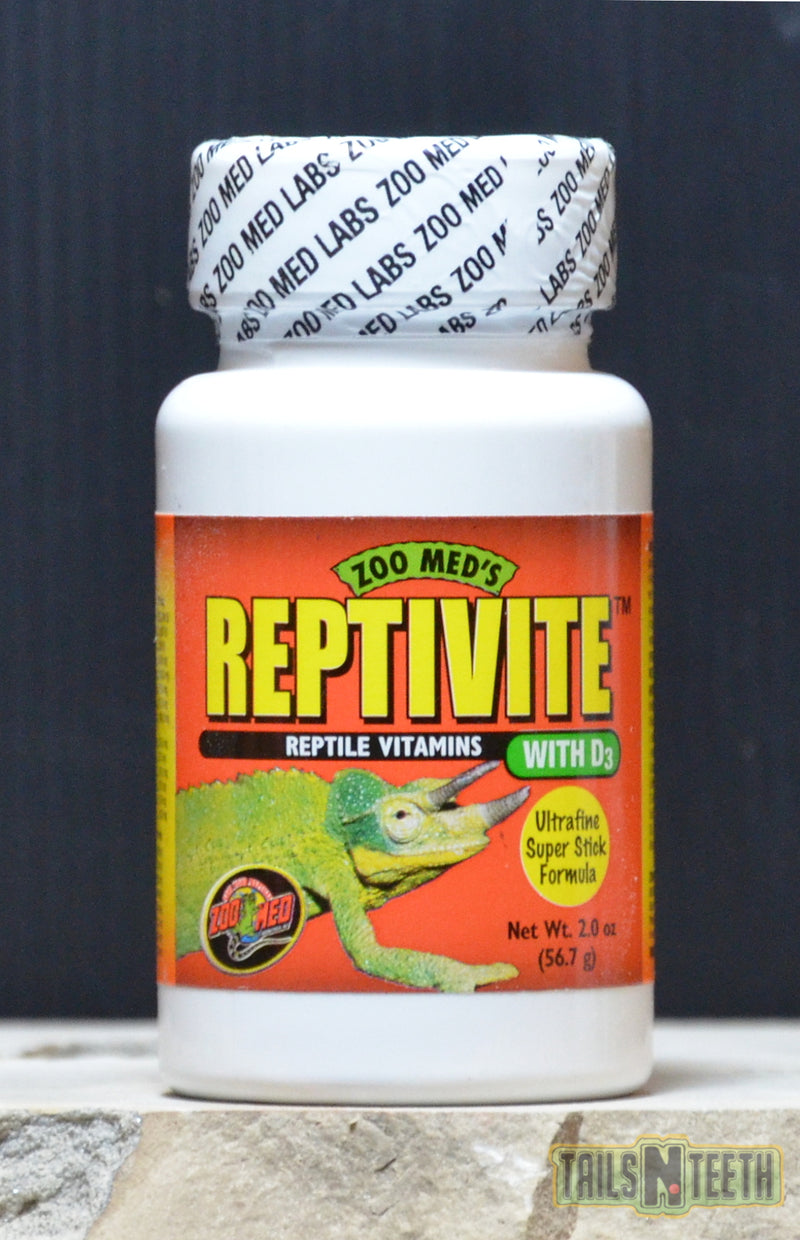 Zoo Med Reptivite 56.7g - Reptile Vitamins with D3 - Ultra-fine Super Stick