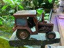 Rusty Tractor  Aquarium / Reptile Ornament