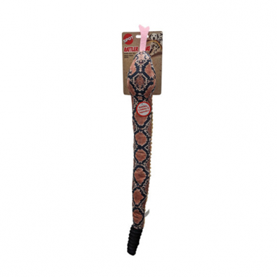 SPOT® PLUSH RATTLER SNAKE 24" DOG TOY