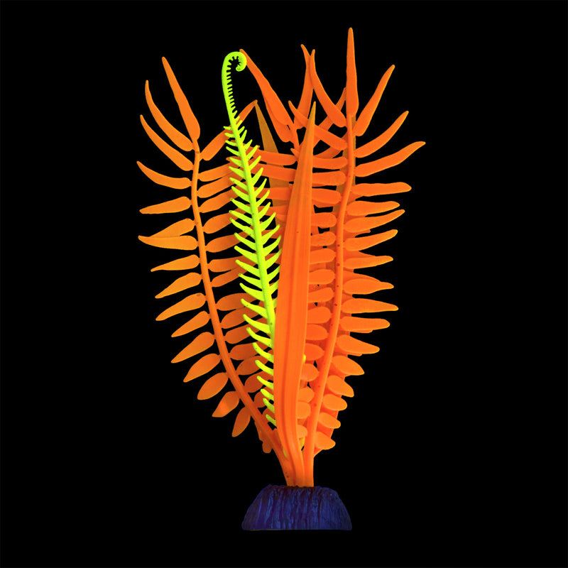 Sea Plant - Orange Aquarium Ornament