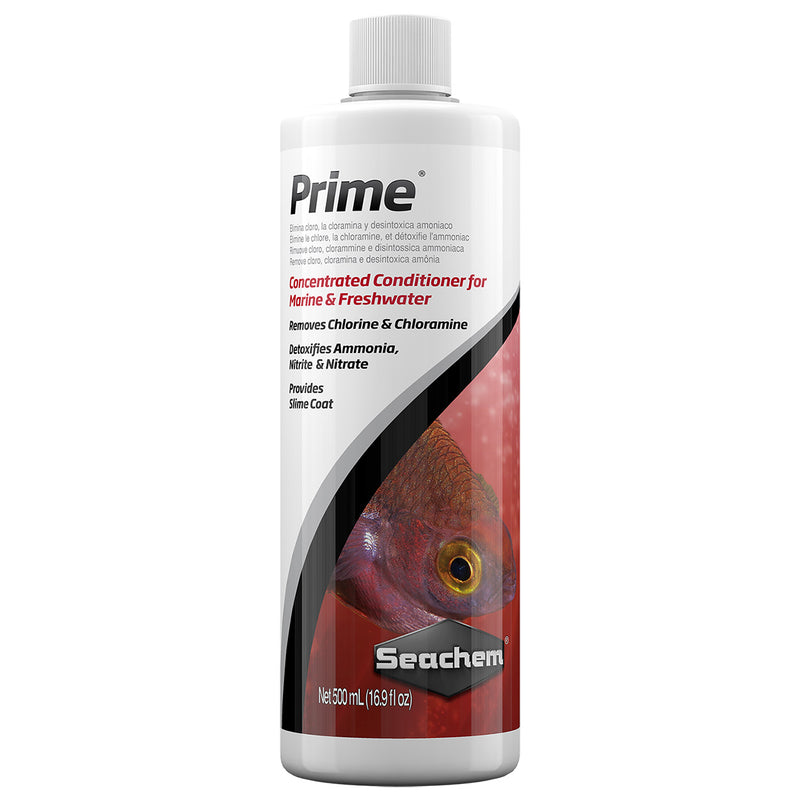 Seachem Prime 500ml Concentrated Conditioner for Freshwater or Marine