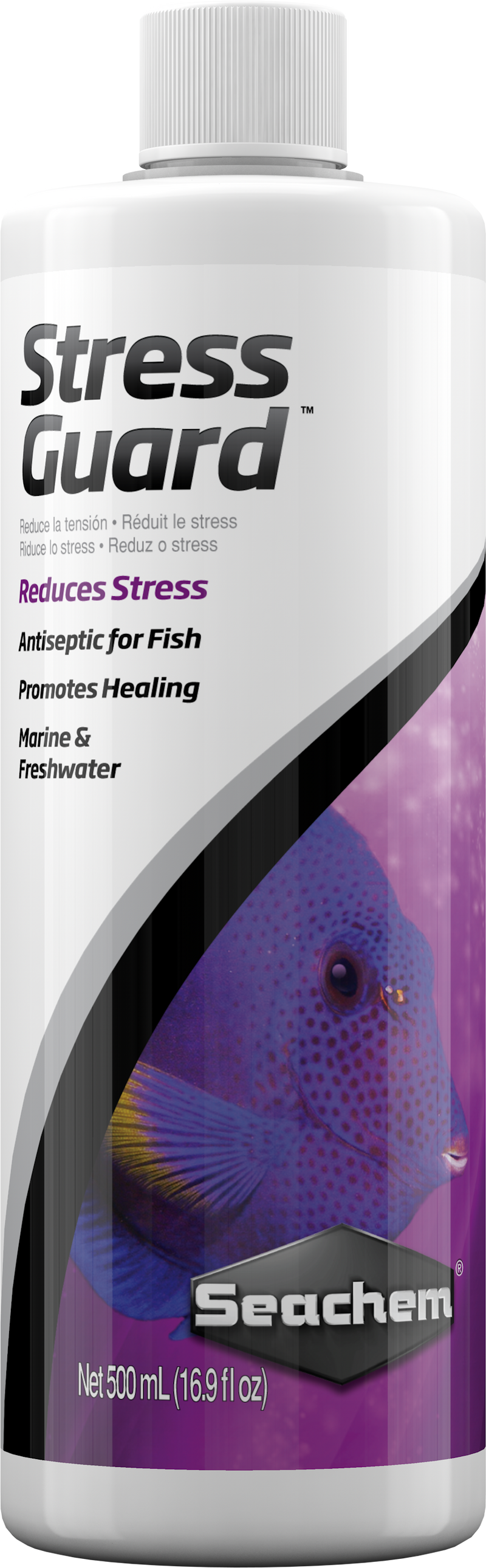 Seachem StressGuard 500ml - Reduces Stress - Promotes Healing