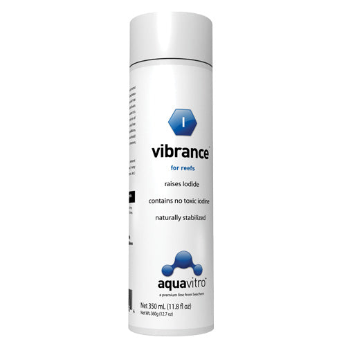 Seachem AquaVitro Vibrance for Reefs 350ml - Raises Iodide