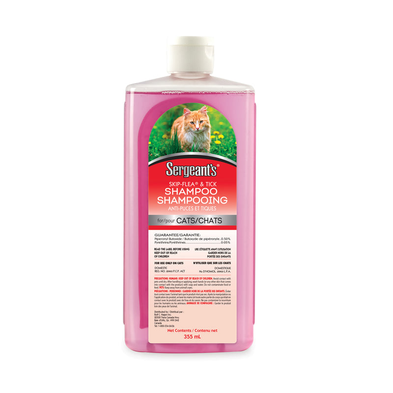 Sergeants Cat Flea Shampoo, 390 ml