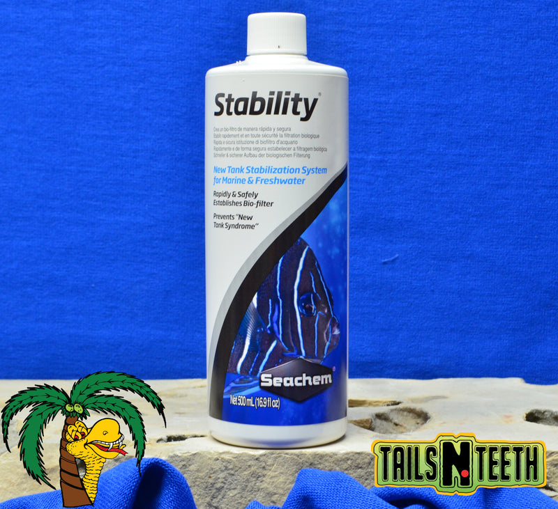 Seachem Stability - New Tank Stabilization System for Biofilter 500ml