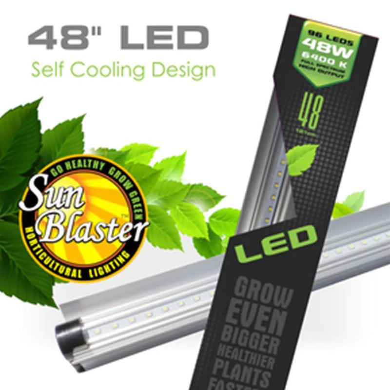 Sunblaster led strip light  6400k / Reflector Combo - 96 LEDS