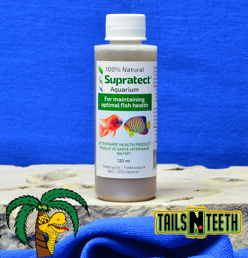 Supratect for Optimal Aquarium Health 120ml - 100% Natural Plant Ingredients