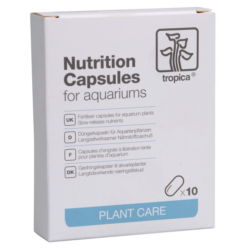 TROPICA NUTRITION CAPSULES FOR AQUARIUMS - 10 PK