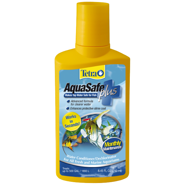 Tetra AquaSafe PLus+ Tap Water Conditioner 250ml - Advanced Formula