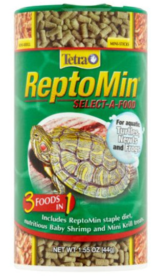 Tetra ReptoMin - Select-A-Food - 3 Foods in 1 - 44g (1.55oz)