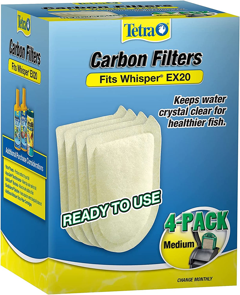 Tetra Whisper EX20 Cartridges Medium 4-pack