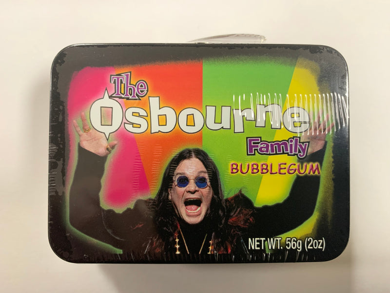 The Ozzy Osbourne Family Vintage Mini Collectible Lunchbox Tin with Gum (Marley)