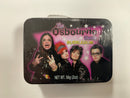 The Ozzy Osbourne Family Vintage Mini Collectible Lunchbox Tin with Gum (Pink & Black)