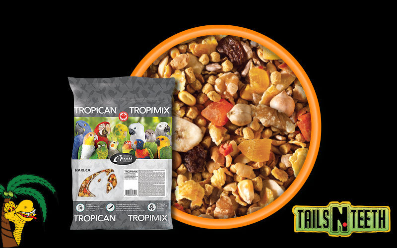 Tropican TropiMix Enrichment Food for Small Parrots 9.07kg - Made In Canada