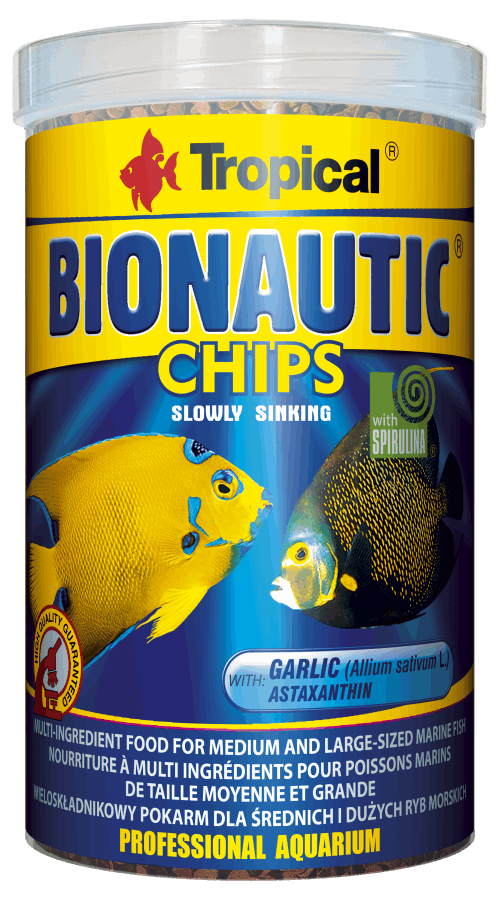 Tropical Bionautic Chips - Slowly Sinking - 130g - With Garlic