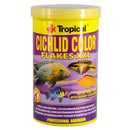 Tropical Cichlid Colour Flakes 160g - Colour Enhancing Food For Cichlids