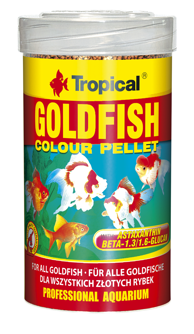 Tropical Goldfish Floating Colour Pellet 36g - for All Goldfish